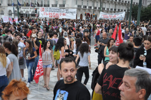 Συλλαλητήριο ΑΝΤΑΡΣΥΑ - ΜΑΡΣ - ΑΝΤΙ ΕΕ ΦΟΡΟΥΜ - ΚΙΝΗΜΑΤΩΝ 28.06.2015