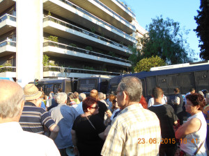 Συλλαλητήρια συνταξιούχων και ΠΑΜΕ στην Αθήνα 23.6.2015