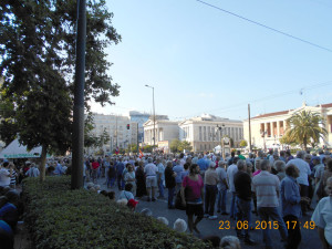 Συλλαλητήρια συνταξιούχων και ΠΑΜΕ στην Αθήνα 23.6.2015