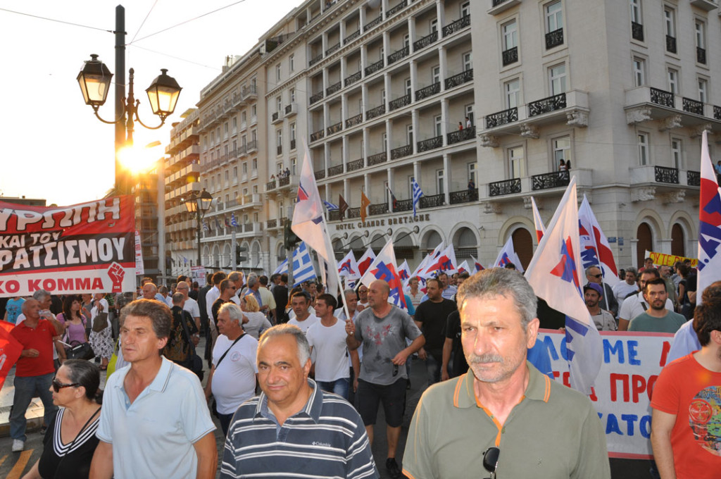 Σύνταγμα 10.07.2015 /Ο λαός στο προσκήνιο