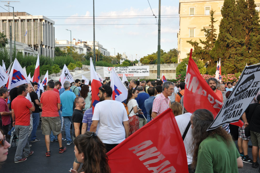 Σύνταγμα 10.07.2015 /Ο λαός στο προσκήνιο