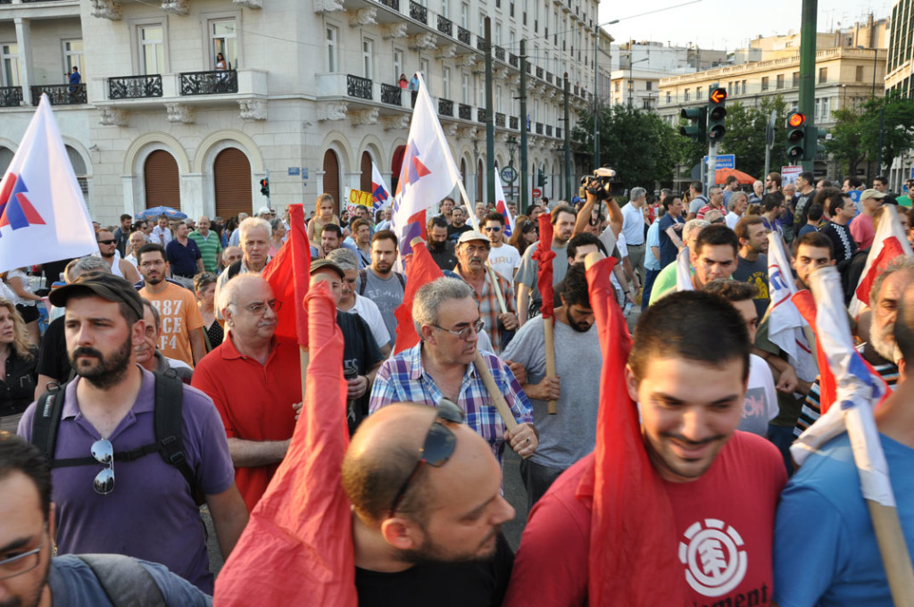 Σύνταγμα 10.07.2015 /Ο λαός στο προσκήνιο